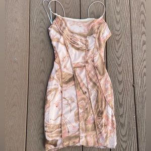 Marble mini Dress